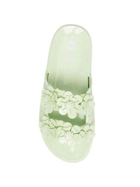 NEW!! Viktor & Rolf x Melissa Blossom Wide slip-on sandals Sz 8